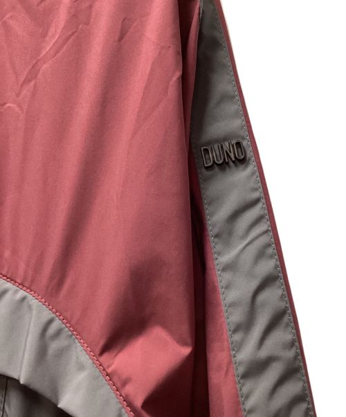 DUNO（デュノ）DUNO (デュノ) ナイロンジャケット ボルドー×グレー サイズ:50の古着・服飾アイテム
