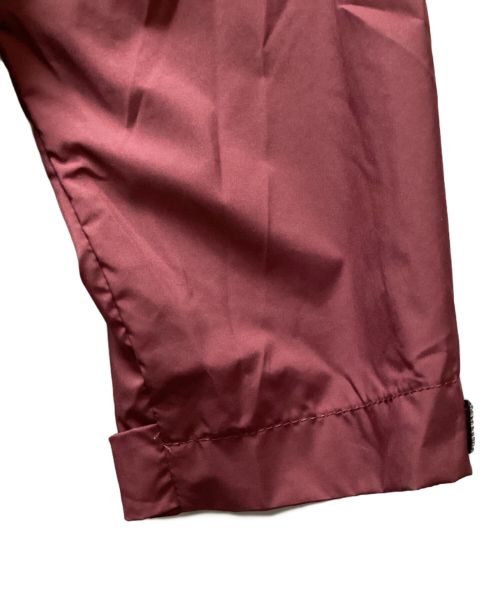 DUNO（デュノ）DUNO (デュノ) ナイロンジャケット ボルドー×グレー サイズ:50の古着・服飾アイテム