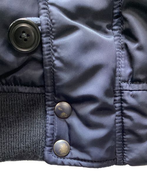 POLO RALPH LAUREN（ポロ・ラルフローレン）POLO RALPH LAUREN (ポロ・ラルフローレン) N-2Bジャケット ネイビー サイズ:Sの古着・服飾アイテム