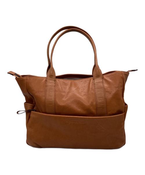 IKETEI（イケテイ）IKETEI (イケテイ) ショルダートートバッグ キャメルの古着・服飾アイテム