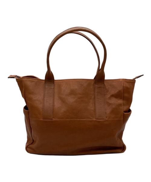 IKETEI（イケテイ）IKETEI (イケテイ) ショルダートートバッグ キャメルの古着・服飾アイテム