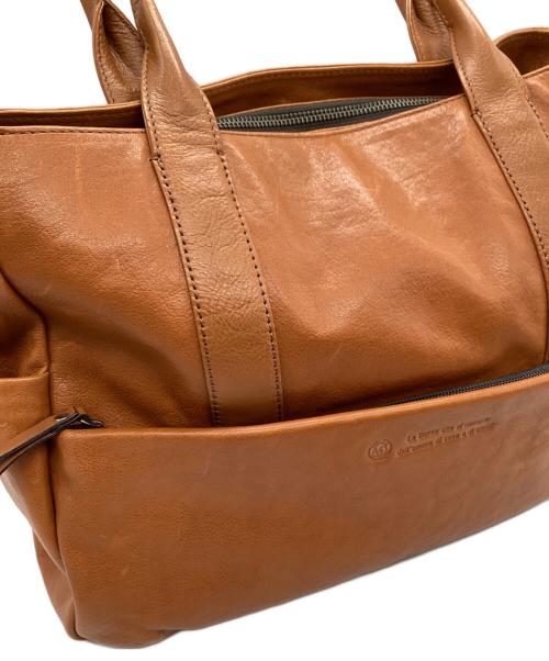 IKETEI（イケテイ）IKETEI (イケテイ) ショルダートートバッグ キャメルの古着・服飾アイテム