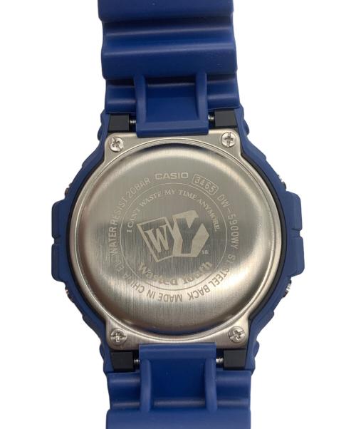 CASIO（カシオ）CASIO (カシオ) 腕時計 ブルー×ホワイトの古着・服飾アイテム
