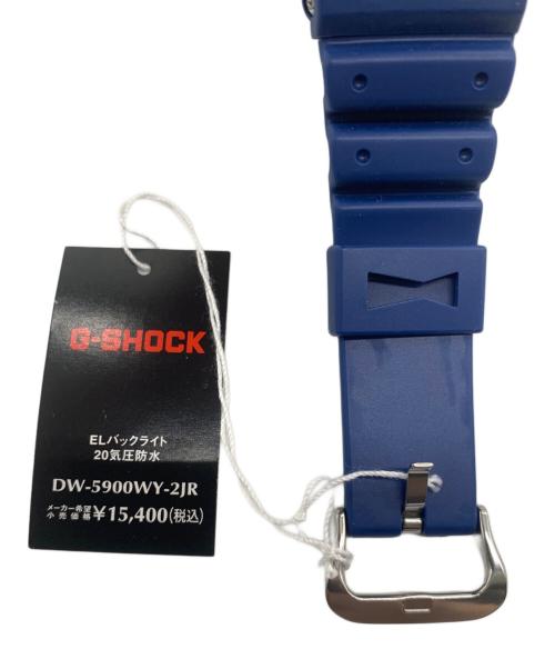 CASIO（カシオ）CASIO (カシオ) 腕時計 ブルー×ホワイトの古着・服飾アイテム