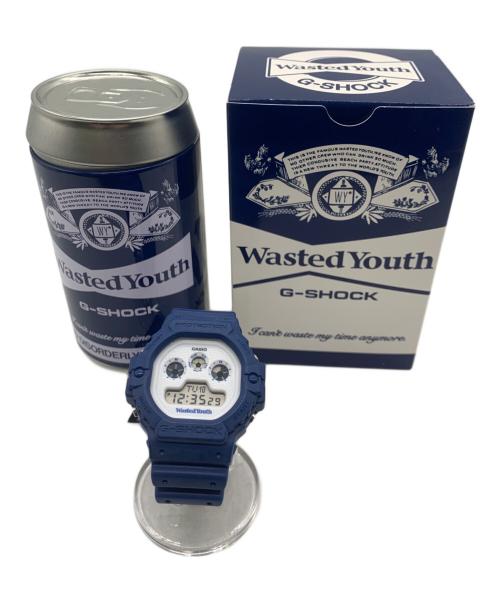 CASIO（カシオ）CASIO (カシオ) 腕時計 ブルー×ホワイトの古着・服飾アイテム