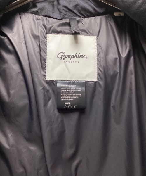 Gymphlex（ジムフレックス）Gymphlex (ジムフレックス) ホワイトグースダウン スタンドカラージャケット ネイビー サイズ:不明の古着・服飾アイテム