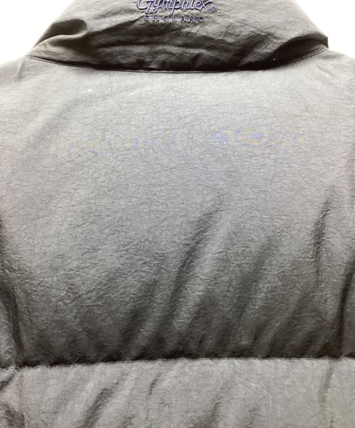 Gymphlex（ジムフレックス）Gymphlex (ジムフレックス) ホワイトグースダウン スタンドカラージャケット ネイビー サイズ:不明の古着・服飾アイテム