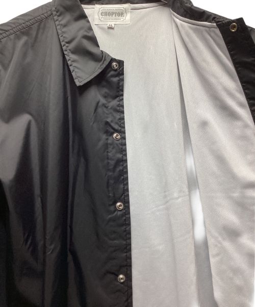 choptop（チョップトップ）choptop (チョップトップ) コーチジャケット ブラック サイズ:XLの古着・服飾アイテム