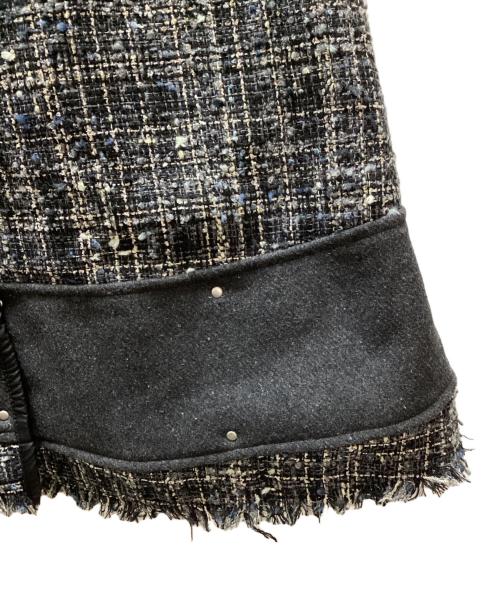 KOH.style（コースタイル）KOH.style (コースタイル) 中綿コート グレー×ブラック サイズ:Freeの古着・服飾アイテム