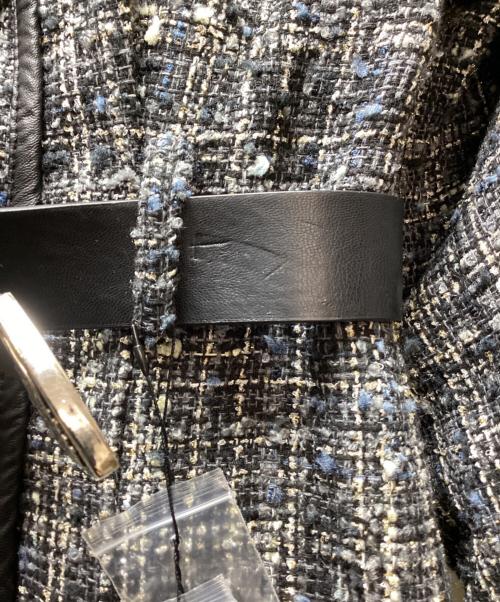 KOH.style（コースタイル）KOH.style (コースタイル) 中綿コート グレー×ブラック サイズ:Freeの古着・服飾アイテム