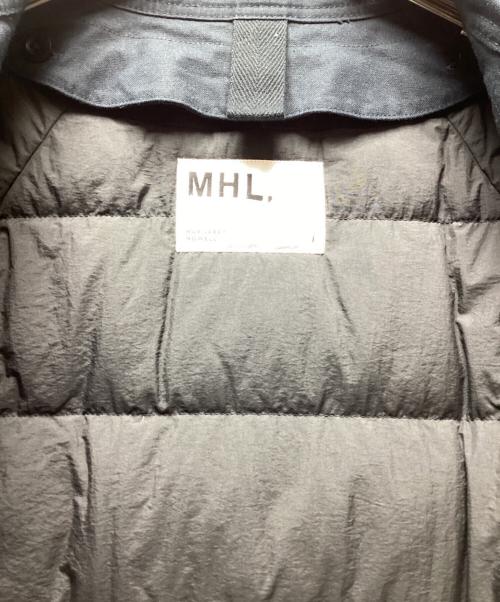 MHL（エムエイチエル）MHL (エムエイチエル) ライナー付ステンカラーコート ネイビー サイズ:1の古着・服飾アイテム