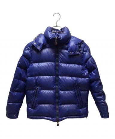 モンクレール青 フード付きダウンジャケット [中古品] 中古・古着通販】MONCLER (モンクレール) ダウンジャケット ブルー