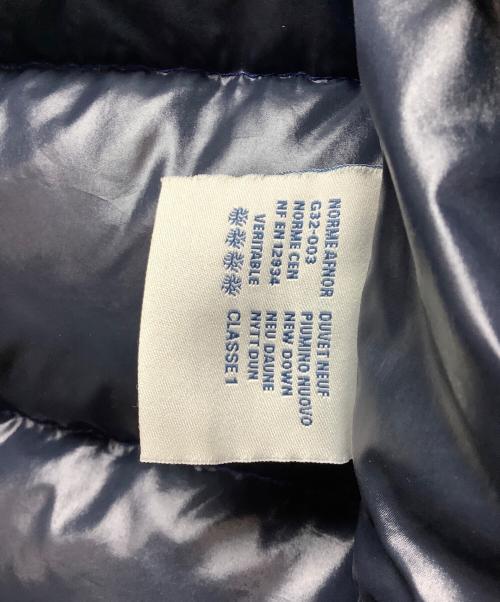 MONCLER（モンクレール）MONCLER (モンクレール) ダウンジャケット ブルーの古着・服飾アイテム