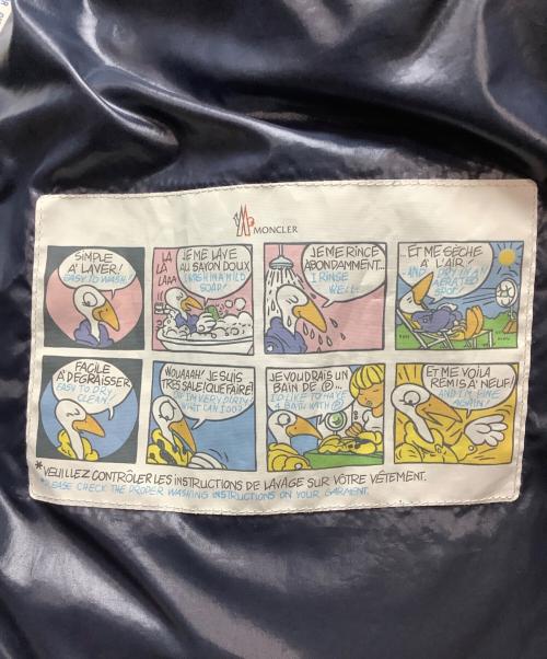 MONCLER（モンクレール）MONCLER (モンクレール) ダウンジャケット ブルーの古着・服飾アイテム