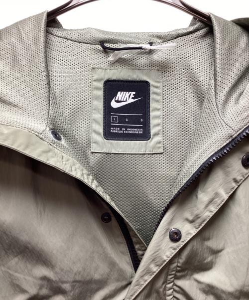 NIKE（ナイキ）NIKE (ナイキ) ウーブンジャケット カーキ サイズ:Lの古着・服飾アイテム