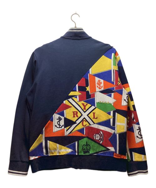 POLO RALPH LAUREN（ポロ・ラルフローレン）POLO RALPH LAUREN (ポロ・ラルフローレン) トラックジャケット ネイビー サイズ:LLの古着・服飾アイテム
