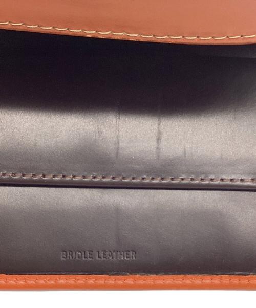 Whitehouse Cox（ホワイトハウスコックス）Whitehouse Cox (ホワイトハウスコックス) 2つ折り財布 キャメルの古着・服飾アイテム