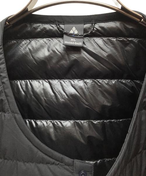 mont-bell（モンベル）mont-bell (モンベル) スペリオダウン ラウンドネックジャケット ブラック サイズ:LLの古着・服飾アイテム