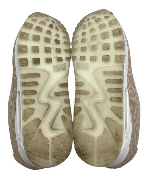 NIKE（ナイキ）NIKE (ナイキ) AIR MAX 90 QS LASER 'Woodgrain' ピンク×ベージュ サイズ:27の古着・服飾アイテム