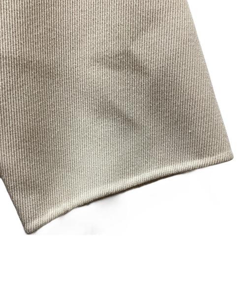 FRAY ID（フレイ アイディー）FRAY ID (フレイ アイディー) ケープステンカラーツイルリバーコート ベージュの古着・服飾アイテム