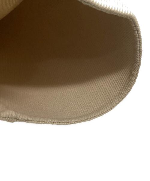 FRAY ID（フレイ アイディー）FRAY ID (フレイ アイディー) ケープステンカラーツイルリバーコート ベージュの古着・服飾アイテム