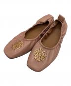 TORY BURCHトリーバーチ）の古着「バレエシューズ」｜ピンク
