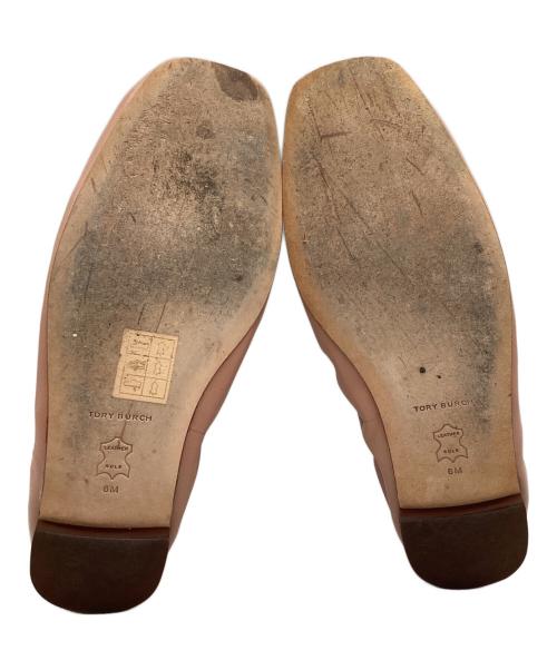 TORY BURCH（トリーバーチ）TORY BURCH (トリーバーチ) バレエシューズ ピンク サイズ:23cmの古着・服飾アイテム