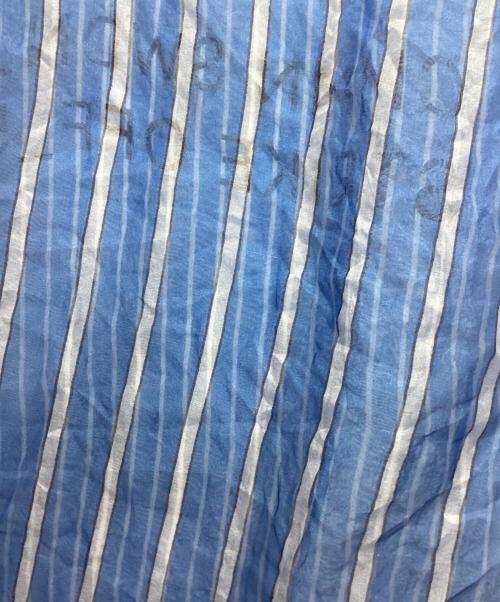 CMMN SWDN（コモンスウェーデン）CMMN SWDN (コモンスウェーデン) オーガンジーシャツ ブルー サイズ:46の古着・服飾アイテム