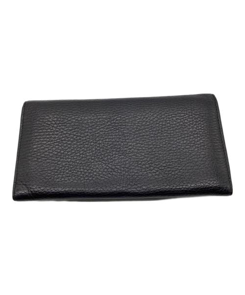 GUCCI（グッチ）GUCCI (グッチ) 長財布 ブラックの古着・服飾アイテム