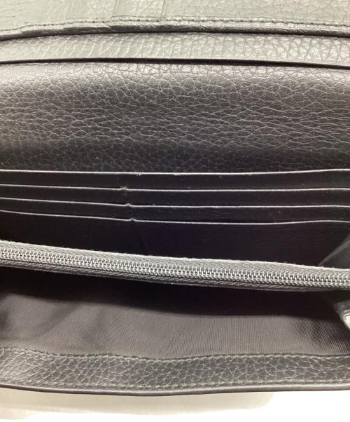 GUCCI（グッチ）GUCCI (グッチ) 長財布 ブラックの古着・服飾アイテム