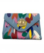 SAN HIDEAKI MIHARAサンヒデアキミハラ）の古着「3つ折り財布」｜スカイブルー