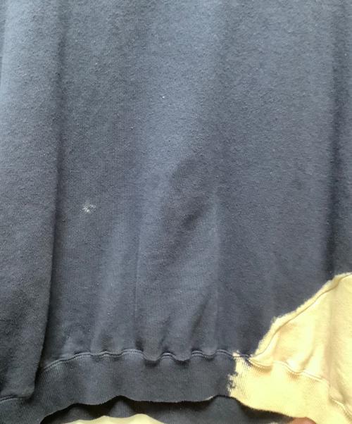 NOMA t.d.（ノーマティーディー）NOMA t.d. (ノーマティーディー) スウェット ベージュ×ネイビー サイズ:4の古着・服飾アイテム