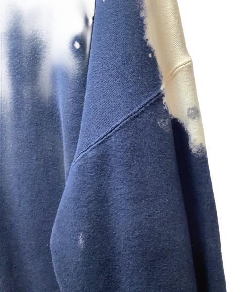 NOMA t.d.（ノーマティーディー）NOMA t.d. (ノーマティーディー) スウェット ベージュ×ネイビー サイズ:4の古着・服飾アイテム