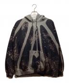 SASQUATCHfabrix.サスクワッチファブリックス）の古着「デストロイフーディ」｜グレー