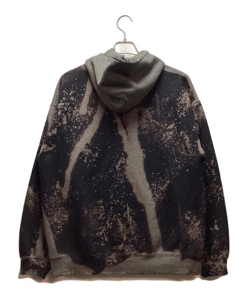 SASQUATCHfabrix.（サスクワッチファブリックス）SASQUATCHfabrix. (サスクワッチファブリックス) デストロイフーディ グレー サイズ:Lの古着・服飾アイテム