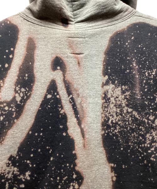 SASQUATCHfabrix.（サスクワッチファブリックス）SASQUATCHfabrix. (サスクワッチファブリックス) デストロイフーディ グレー サイズ:Lの古着・服飾アイテム