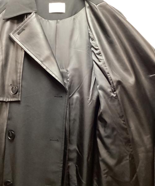 HARE（ハレ）HARE (ハレ) フェイクレザー切替コート ブラック サイズ:Freeの古着・服飾アイテム