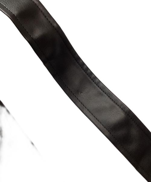 HARE（ハレ）HARE (ハレ) フェイクレザー切替コート ブラック サイズ:Freeの古着・服飾アイテム