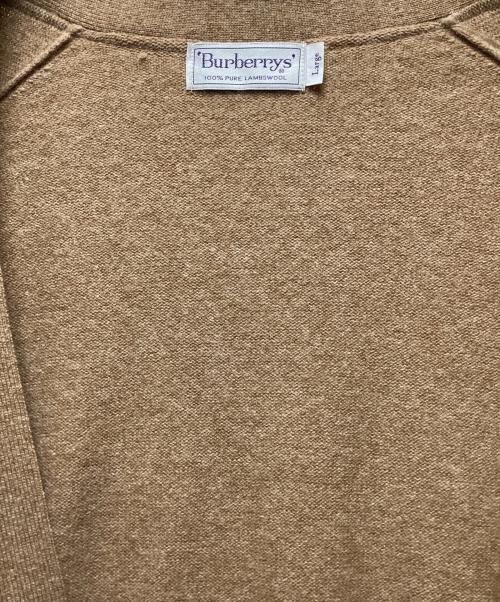 Burberry's（バーバリー）Burberry's (バーバリーズ) カーディガン ベージュ サイズ:Lの古着・服飾アイテム