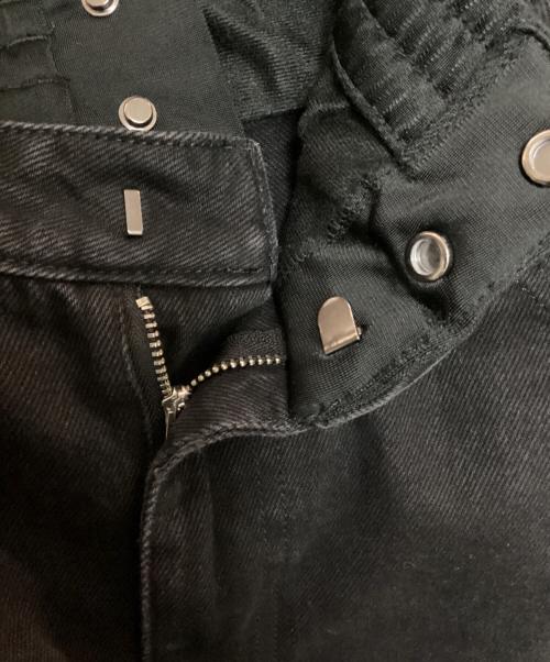 adidas（アディダス）adidas (アディダス) KSENIA SCHNAIDER (クセニア シュナイダー) ボクサーショートジーンズ ブラック サイズ:78.5cmの古着・服飾アイテム