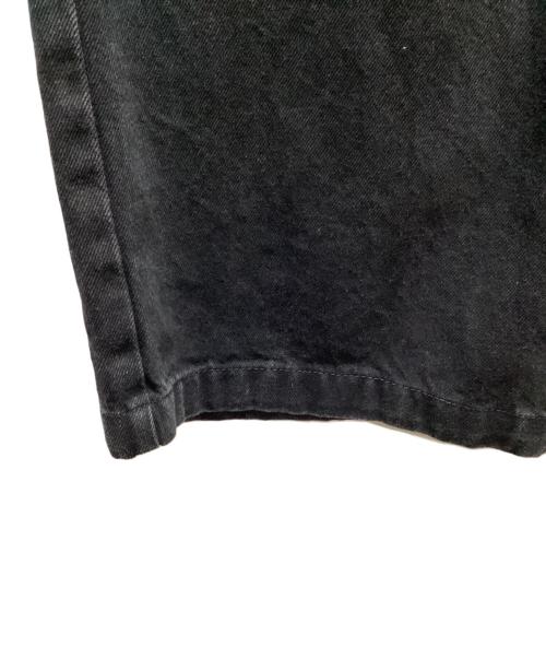 adidas（アディダス）adidas (アディダス) KSENIA SCHNAIDER (クセニア シュナイダー) ボクサーショートジーンズ ブラック サイズ:78.5cmの古着・服飾アイテム