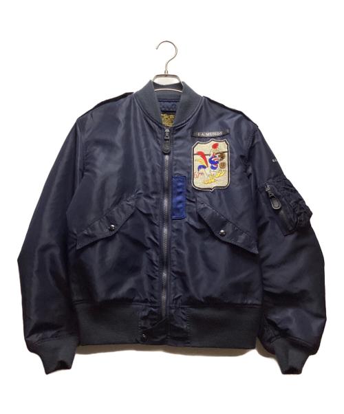 BUZZ RICKSON'S（バズリクソンズ）BUZZ RICKSON'S (バズリクソンズ) L-2Aフライトジャケット ネイビー サイズ:38の古着・服飾アイテム