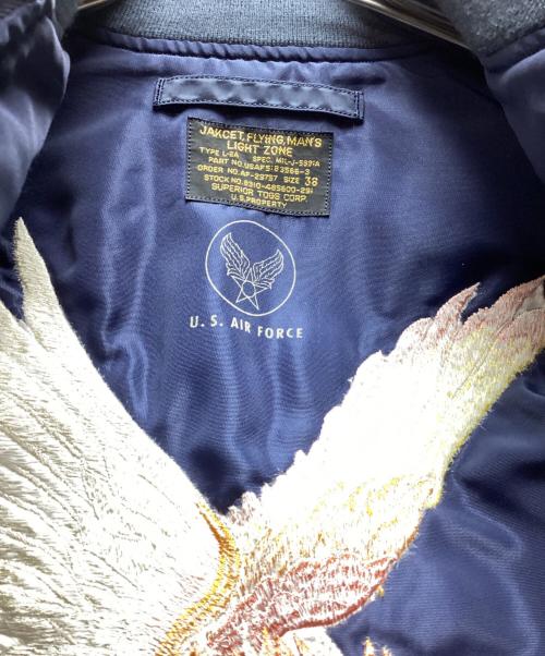 BUZZ RICKSON'S（バズリクソンズ）BUZZ RICKSON'S (バズリクソンズ) L-2Aフライトジャケット ネイビー サイズ:38の古着・服飾アイテム