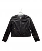 any Sisエニィスィス）の古着「シングルライダースジャケット」｜ブラック