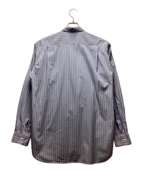 COMME des GARCONS SHIRT（コムデギャルソンシャツ）COMME des GARCONS SHIRT (コムデギャルソンシャツ) ストライプシャツ ブルー×ホワイト サイズ:Sの古着・服飾アイテム
