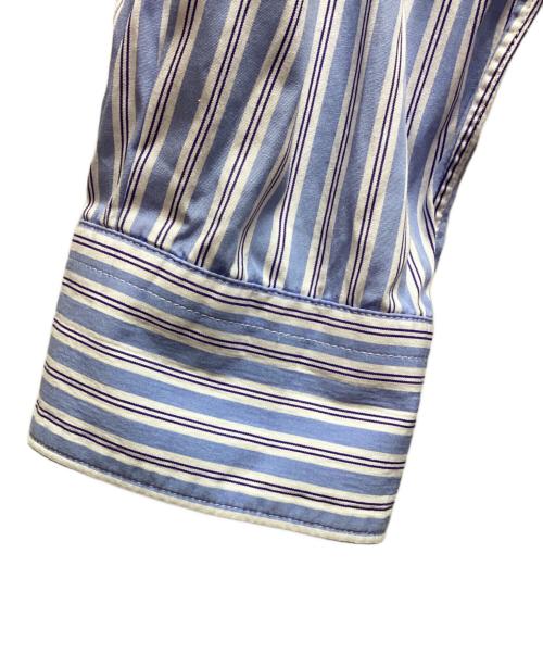 COMME des GARCONS SHIRT（コムデギャルソンシャツ）COMME des GARCONS SHIRT (コムデギャルソンシャツ) ストライプシャツ ブルー×ホワイト サイズ:Sの古着・服飾アイテム