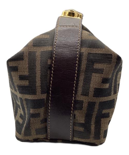 FENDI（フェンディ）FENDI (フェンディ) バニティバッグ ブラウンの古着・服飾アイテム