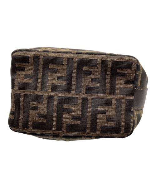 FENDI（フェンディ）FENDI (フェンディ) バニティバッグ ブラウンの古着・服飾アイテム