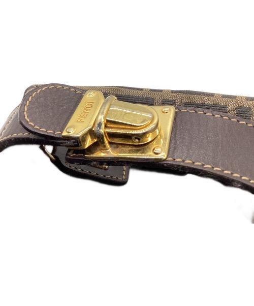 FENDI（フェンディ）FENDI (フェンディ) バニティバッグ ブラウンの古着・服飾アイテム