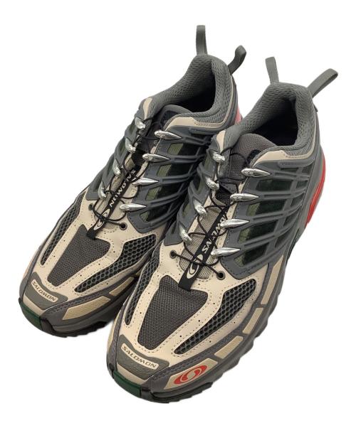 SALOMON（サロモン）SALOMON (サロモン) スニーカー ベージュ×カーキ サイズ:28cmの古着・服飾アイテム